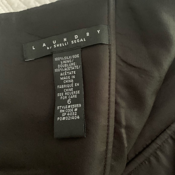 Dress LAUNDRY size 6 color black and white - Picture 4 of 4